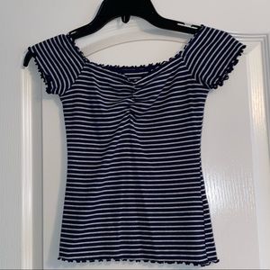 hollister off the shoulder top